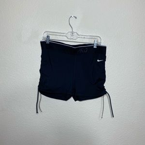 nike ruched shorts